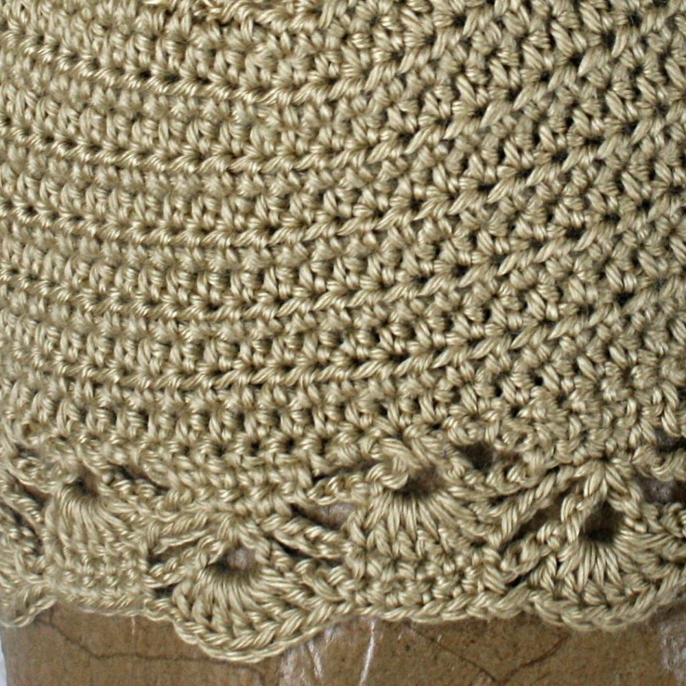 HAND CRAFTED Crop Top Crochet Bikini Halter Neutral Festival Rave Tan Various - Picture 5 of 14